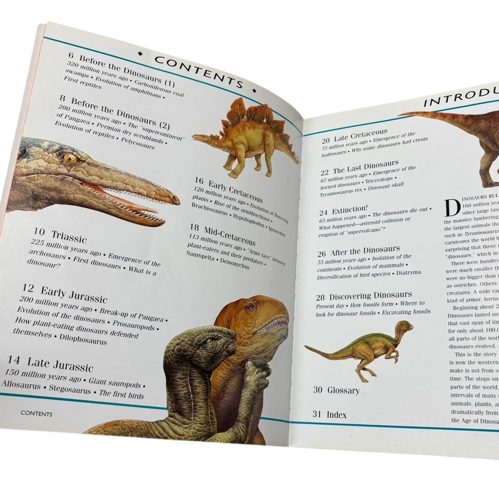 Journey Through the World of the Dinosaurs Book - Picture 5 of 12